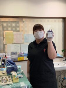 ここにも頑張っている子が!