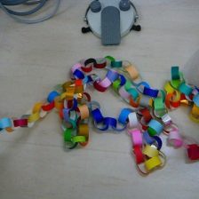 折り紙の輪っか♪