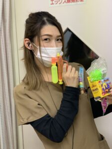 頑張ったご褒美は何かな〜?