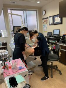 日比谷歯科医院　衛生士さん大活躍！
