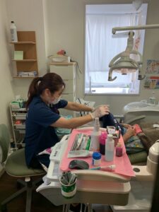 日比谷歯科医院　衛生士さん大活躍！